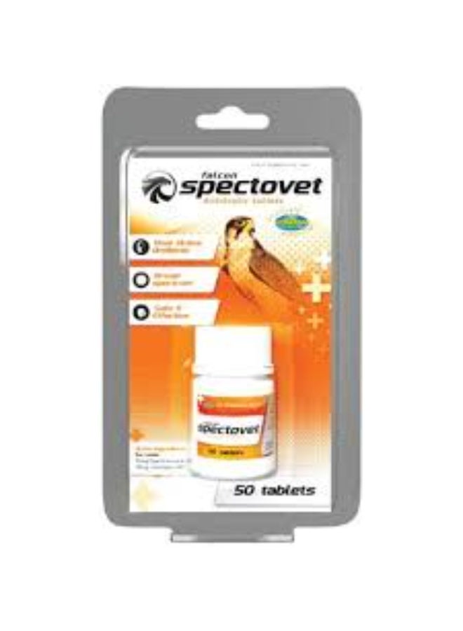 Vetafarm Falcon Spectovet Antibiotic Tablets for Falcons 40 Tablets - Image 2